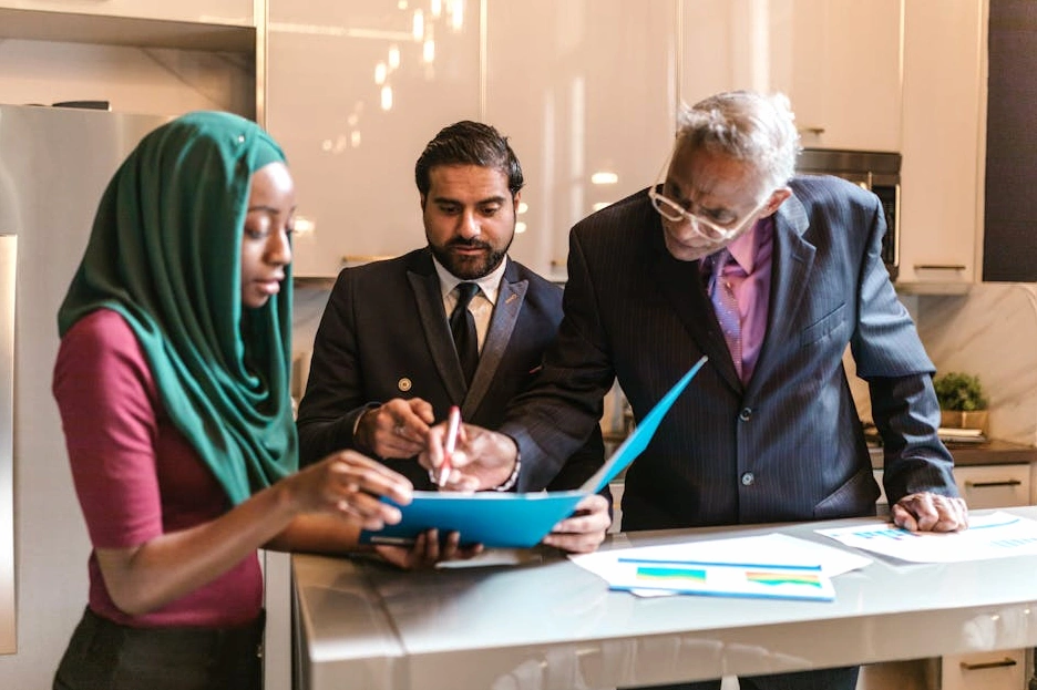 Zespół konsultantów Warrenandjanine podczas spotkania strategicznego